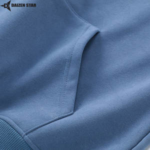 Sudadera con Capucha para Hombre, Invierno, 100% Algodón, Forro Polar Ecológico, Transpirable, Resistente al Viento, Estilo Casual Urbano, Color Sólido, 420 Gramos, OEM - Product Image 6