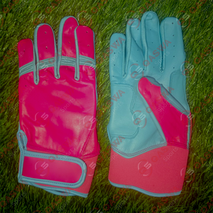 Conception personnalisée Gants de frappeur de baseball en cuir de vachette antidérapant Jeune adulte Gants de frappeur de baseball légers unisexes - Product Image 6