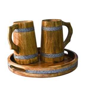 Taza de Té de Madera Tallada Más Vendida, Estilo Clásico, a Prueba de Fugas, Ecológica, Hecha a Mano, para Regalos, Colección o Uso Personal - Product Image 1