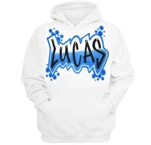 Sudaderas con Capucha de Felpa Francesa Bordadas en 3D, 100% Algodón, Unisex, Estilo Urbano, Transpirables, de Secado Rápido, de Alta Calidad, para Invierno - Product Image 1