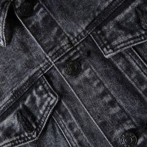 Chaquetas ajustadas para hombre, Chaquetas vaqueras de alta calidad para hombre, chaqueta ligera para hombre, perfecta para trajes informales - Product Image 6