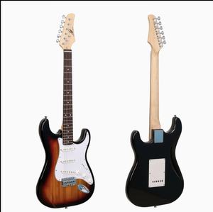 Guitare électrique à manche en érable à 22 frettes, prête à être expédiée, vente en gros d'usine, pas cher, avec personnalisation OEM, produit électronique grand public - Product Image 2