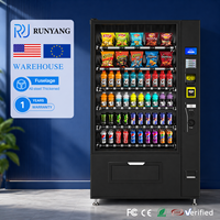 Máquina Expendedora RUNYANG Combo para Alimentos y Bebidas, Operada con Monedas y Billetes, para Tarjetas Coleccionables, Refrescos y Comida