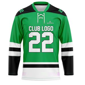 Jersey de Hockey sobre Hielo para Adultos con Estampado por Sublimación de 280 Gramos, Hombros de Malla con Hoyuelos, Números de Jugador y Nombre del Equipo - Product Image 2