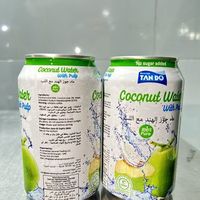 Agua de Coco con Pulpa Enlatada 500ml 100% Agua de Coco Fresca de Fábrica - Fabricante de Etiquetas OEM - Diseño Gratuito