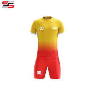 Uniformes de fútbol personalizables con diseños y colores de colección de liga, nuevos diseños, uniformes de fútbol para hombres y mujeres - Product Image 1