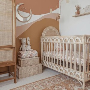 Hand Braided Natural Trunk Crafted Rattan Wooden Chest Kids Children <b>Toys</b> Storage Trunks Clothes Chests - Product Image 6