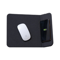 Tapis de souris sans fil personnalisé avec logo, accessoire PC, ordinateur portable, bureau, charge sans fil 10W/15W