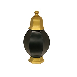 Urna para adultos de aluminio conmemorativo de la mejor calidad impresa con diseño temático de jugador de golf, urna de cremación superventas hecha a mano - Product Image 3
