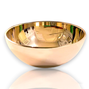 Juego de dos cuencos de masaje de pies Kansa Vataki-cuencos de metal ayurvédicos tradicionales para relajación y bienestar - Product Image 3