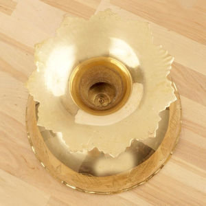 Bol de service alimentaire en laiton de qualité supérieure Design tendance idéal pour la maison Table de cuisine Top bol de serveur en métal en Inde - Product Image 4