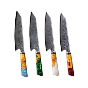 มีดเชฟญี่ปุ่น PRESTIGE BLADES ขนาด 9 นิ้ว ผลิตจากเหล็กดามัสกัส 67 ชั้น ดีไซน์ใช้ได้ทั้งมือซ้ายและขวา ผิวขัดเงา ล้างในเครื่องล้างจานได้ ผลิตด้วยมือ - Product Image 6