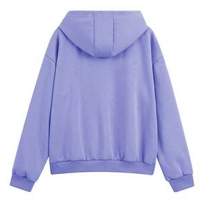 Survêtement femme premium 100% coton Tech polaire uni surdimensionné deux pièces survêtement pour dames formation - Product Image 6