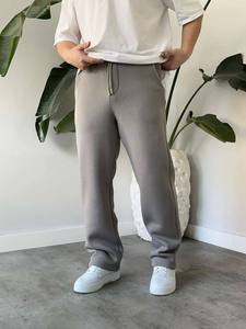 Pantalon en velours côtelé côtelé pour homme, taille élastique avec cordon de serrage, coupe droite, doux et confortable, haute qualité pour le quotidien et les loisirs - Product Image 3