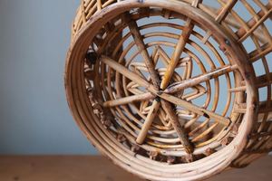 Panier tissé en rotin en bois de qualité supérieure nouvelle conception ustensiles de cuisine de table et organisation de stockage des aliments à domicile - Product Image 6