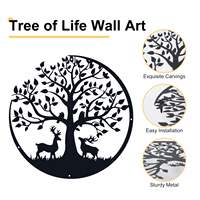 Elegante Arte de Pared Metálico Moderno para Dormitorio, Sala de Estar, Hogar y Oficina - Decoración Colgante con Estilo
