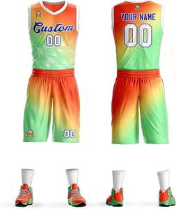 Camiseta de baloncesto profesional personalizada, conjunto de uniforme, diseña tu propio uniforme de baloncesto, ropa de baloncesto personalizada para hombre - Product Image 5