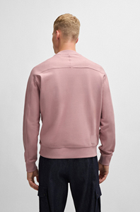 Sweat-shirt à col rond en polyester et coton pour homme, nouvelle collection d'automne, de marque simple, de couleur unie, meilleure vente - Product Image 2