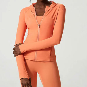 Training Jogging Wear Custom Strength Training Comfortable Zip Hooded Tracksuit Women Training Jogging Wear - Product Image 5