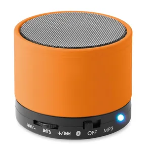 Haut-parleur sans fil rond personnalisé, accessoire musical, gadgets - Product Image 1