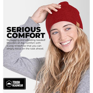 Gorro de invierno con logotipo personalizado colorido para adultos de alta calidad 2025, gorro de lana para otoño e invierno, gorros de punto suaves y cálidos - Product Image 5