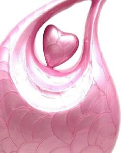 Urnas de cremación escultóricas de recuerdo funerario de lágrima Rosa romántica para cenizas de adultos, urnas para cenizas, hombre adulto - Product Image 6