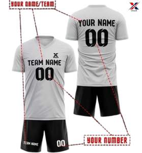 High-Performance Soccer Shirt Short Custom Colors Design Unisex Adults Lightweight Comfortable Quick Dry Breathable 100% - Product Image 2