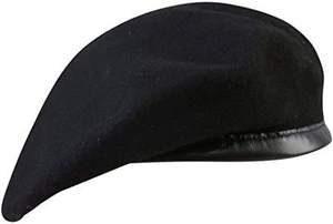 Ceremonial Made in Pakistan OEM Wholesale New Fashion <b>Beret</b> Hat 100% Wool Ceremonial <b>Beret</b> Hat for Men - Product Image 4