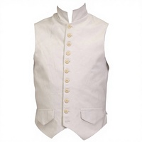 Veste coupe-vent légère imperméable pour homme, style Napoléon du XVIIIe siècle