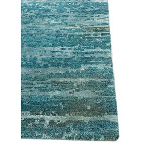 Alfombra Uvenuti Azul de Lana y Seda de Bambú Anudada a Mano, Diseño Abstracto Rectangular para el Hogar y Pasillo, 1527(Fr), para Adolescentes - Alfombras Jaipur US - Product Image 4