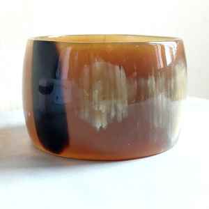 Brazalete de cuerno de búfalo para fiesta de moda para mujer de último diseño para manualidades de media luna - Product Image 1