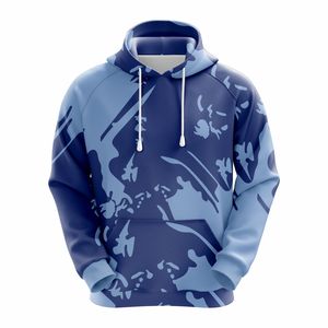 Wholesale 100% Polyester Custom Pullover Hoodie <b>Men's</b> Fleece Hoodies with Sublimation Embroidery Winter Print Pattern - Product Image 1