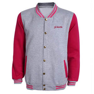 Veste Letterman taille personnalisée pour hommes à vendre veste d'hiver à col montant pour hommes à l'extérieur vente en gros - Product Image 1