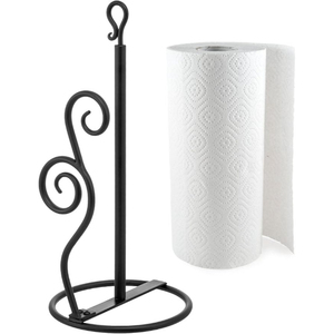 Handmade Iron Metal Black Tissue <b>Paper</b> Holder For Home <b>Kitchen</b> Dining Table Decor Standing Towel <b>Paper</b> Holder On Sale - Product Image 2