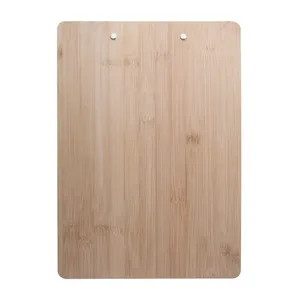 Portablocco A4 in Bambù Ecologico con Clip - Gadget - Product Image 3