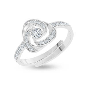 Anillos de Plata de Ley 925 de Primera Calidad para Mujer, Chapados en Rodio con Diamantes o Circonitas, Diseño Numérico, Joyería para Hombre - Product Image 1