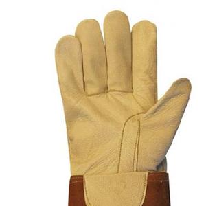 Nouveau 2025 vente en gros meilleurs gants de soudage gants de travail d'hiver avec cuir fendu de vache - Product Image 3