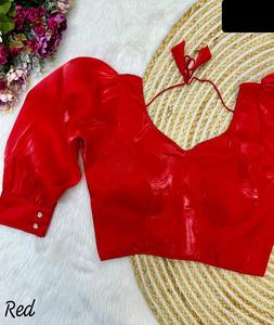 Fantaisie indienne beau ballon desgine coutures lourdes crochets rembourrés à la main avec un chemisier doux et soyeux et de fête. - Product Image 2