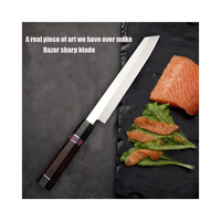Couteau de Chef Damas Moderne Personnalisé en Gros, Professionnel, Fait Main, Compatible Lave-Vaisselle, Ambidextre, Lame Fixe Tranchante, OEM