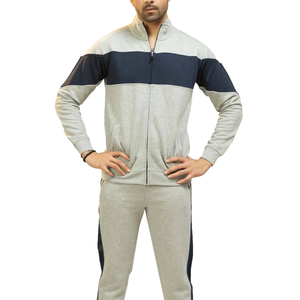 Ensemble de survêtement pour hommes de la meilleure qualité 100% coton polaire respirant ensemble de pièces en gros Streetwear ensemble de vêtements décontractés pour hommes survêtement - Product Image 1