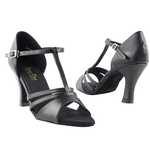 Modello 1683 scarpe da ballo latino molto Fine scarpe da ballo morbide da ballo e da ballo con solette in gomma e PU per Salsa e altri balli latini - Product Image 1