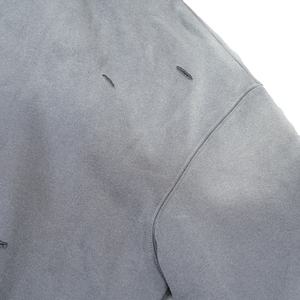 Sudadera con capucha de lavado ácido de gran tamaño 400 Gsm Essentials de alta calidad para hombres logotipo personalizado bordado 6XL-Top venta con capucha desgastada - Product Image 3