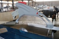 Sierra de mesa deslizante pesada estándar de exportación MS6130 con cuchilla de corte para carpintería, máquina de corte para fabricación de muebles y gabinetes
