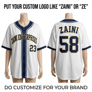 Camiseta de Béisbol Unisex para Adultos, 180 GSM, Poliéster Interlock, Nombre/Números del Equipo Personalizados, Impresión Digital, Secado Rápido, Transpirable - Product Image 1