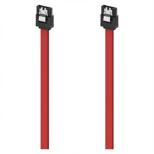 Cable interno SATA de 0,45 m, adaptador y conector rojo y negro, modelo 00200739 - Product Image 2