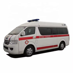 Neatly Used at Wholesale Manual Gasoline <b>Ambulance</b> Mobile ICU Rescue Vehicle EURO 5 Emission - Product Image 1