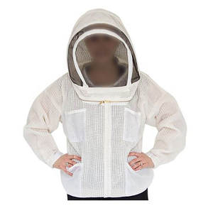 Chaqueta de seguridad para apicultura, poliéster, impermeable, protectora, a prueba de picaduras, duradera, ligera, para hombres, para cosecha de miel - Product Image 6