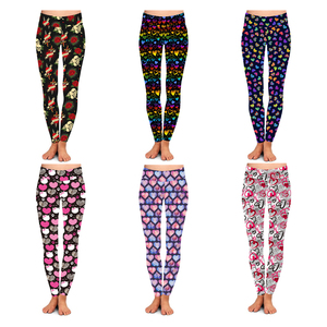 2025 femmes taille haute pleine longueur Legging entraînement course Sport pantalon impression numérique Spandex/Nylon respirant séchage rapide - Product Image 1