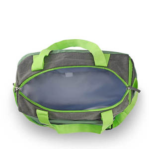 Gran oferta de bolsas de gimnasio duraderas para ejercicio de gimnasio, equipaje de tela impermeable de gran volumen, bolsas deportivas de lona de viaje con logotipo - Product Image 5