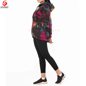 Nouveau style sweat à capuche pour femmes coton polyester sweat à capuche respirant tenue décontracté à manches longues à capuche - Product Image 3